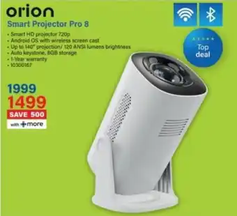 Incredible Connection Orion Smart Projector Pro 8 offer