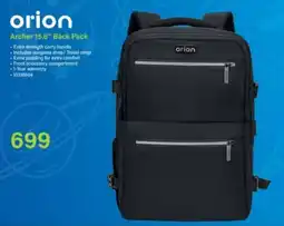 Incredible Connection Orion Archer 15.6" Back Pack offer