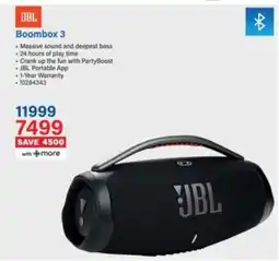 Incredible Connection JBL Boombox 3 offer