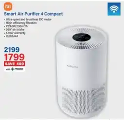 Incredible Connection Xiaomi Smart Air Purifier 4 Compact offer