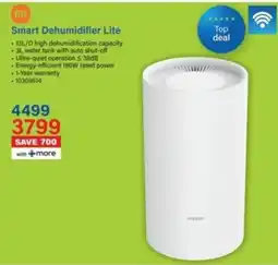 Incredible Connection Xiaomi Smart Dehumidifier Lite offer