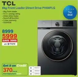 Incredible Connection TCL Front Loader Direct Drive offer