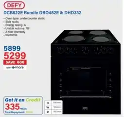 Incredible Connection Defy DCB822E Bundle DBO482E & DHD332 offer