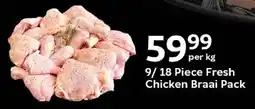 Oxford Freshmarket Fresh Chicken Braai Pack offer