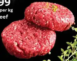 Oxford Freshmarket Legacy Beef Burgers offer