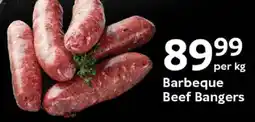 Oxford Freshmarket Barbeque Beef Bangers offer