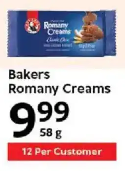 Oxford Freshmarket Bakers Romany Creams offer
