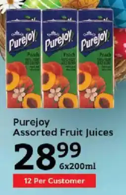 Oxford Freshmarket Purejoy Assorted Fruit Juices offer