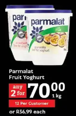 Oxford Freshmarket Parmalat Fruit Yoghurt offer