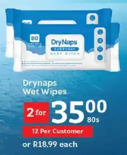 Oxford Freshmarket Drynaps Wet Wipes offer