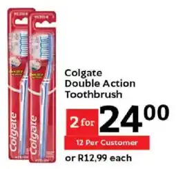 Oxford Freshmarket Colgate Double Action Toothbrush offer