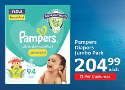 Oxford Freshmarket Pampers Diapers Jumbo Pack offer