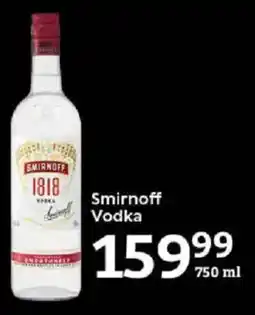 Oxford Freshmarket Smirnoff Vodka offer
