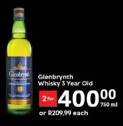 Oxford Freshmarket Glenbrynth Whisky 3 Year Old offer