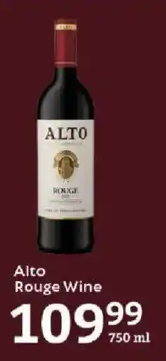Oxford Freshmarket Alto Rouge Wine offer