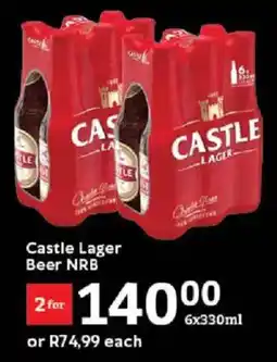 Oxford Freshmarket Castle Lager Beer NRB offer