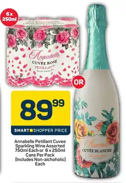 Pick n Pay Annabelle Petillant Cuvee Sparkling Wine Assorted offer