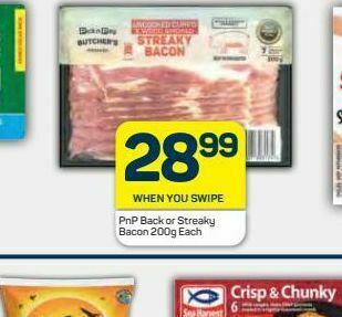 Pick n Pay Pnp bacon offer