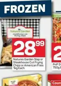 Pick n Pay Nature's garden frozen chips offer