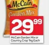 Pick n Pay Mccain mixed vegetables offer