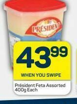 Pick n Pay President feta cheese offer