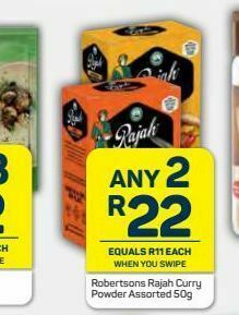 Pick n Pay Rajah curry powder 2 offer