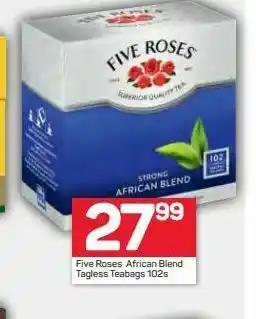 Pick n Pay Five roses tea bags offer
