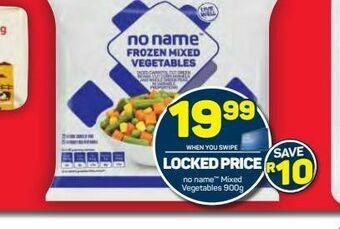 Pick n Pay Frozen vegetables offer