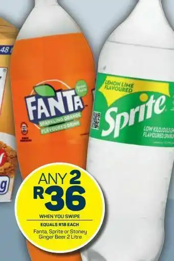 Pick n Pay Fanta, sprite 2 offer