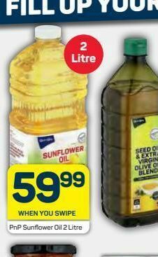 Pick n Pay Pnp sunflower oil offer