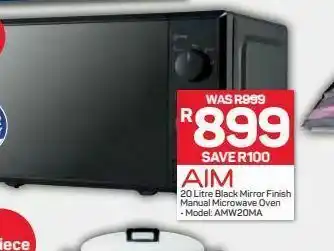 Pick n Pay Aim microwave oven offer