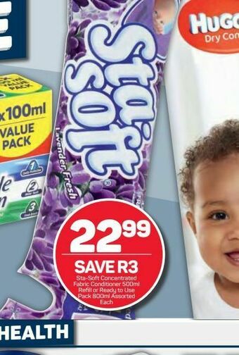 Pick n Pay Sta-soft fabric softener offer