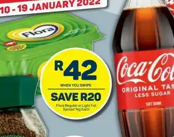 Pick n Pay Hypermarket Flora fat spread offer