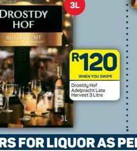 Pick n Pay Drostdy hof wine offer