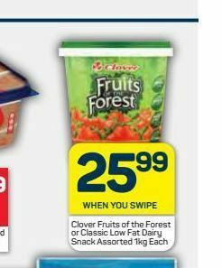 Pick n Pay Hypermarket Clover yogurt offer