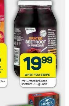 Pick n Pay Hypermarket Pnp beetroot offer