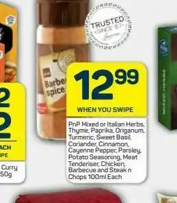 Pick n Pay Hypermarket Pnp spices offer