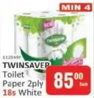 KitKat Cash and Carry Twinsaver Toilet Paper 2ply offer