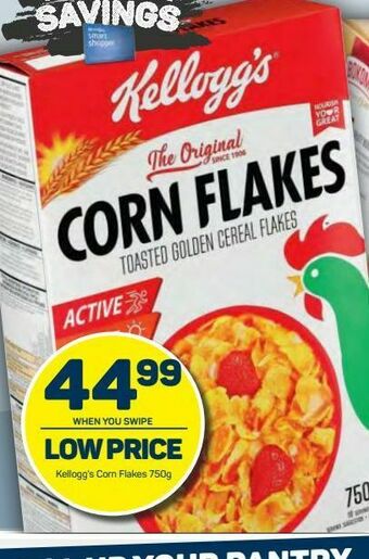 Pick n Pay Hypermarket Kellogg's corn flakes offer