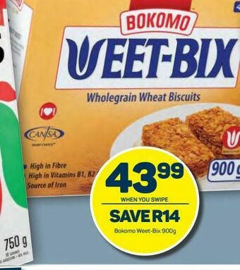 Pick n Pay Hypermarket Bokomo weet-bix offer
