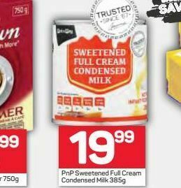 Pick n Pay Hypermarket Pnp condensed milk offer