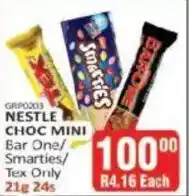 KitKat Cash and Carry Nestle choc mini bar one/ smarties/ tex only offer