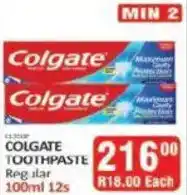 KitKat Cash and Carry Colgate Toothpaste Regular offer