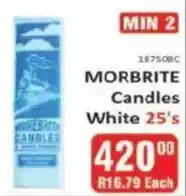 KitKat Cash and Carry Morbrite candles white offer