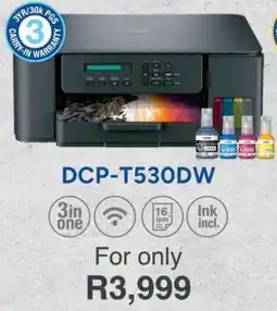 Computer Mania Brother DCP-T530DW Ink Tank Printer offer