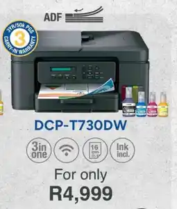 Computer Mania Brother DCP-T730DW Ink Tank Printer offer