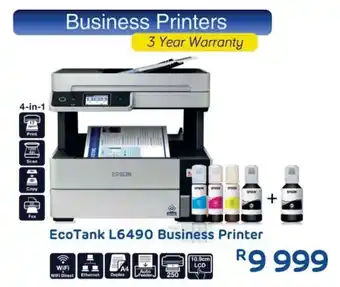 Computer Mania Epson EcoTank L6490 Business Printer offer