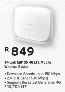 Computer Mania TP-Link MR105 4G LTE Mobile Wireless Router offer