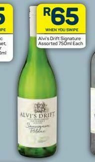 Pick n Pay Hypermarket Alvi's drift wine offer