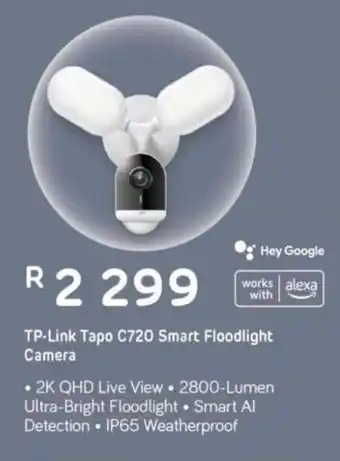 Computer Mania TP-Link Tapo C720 Smart Floodlight Camera offer
